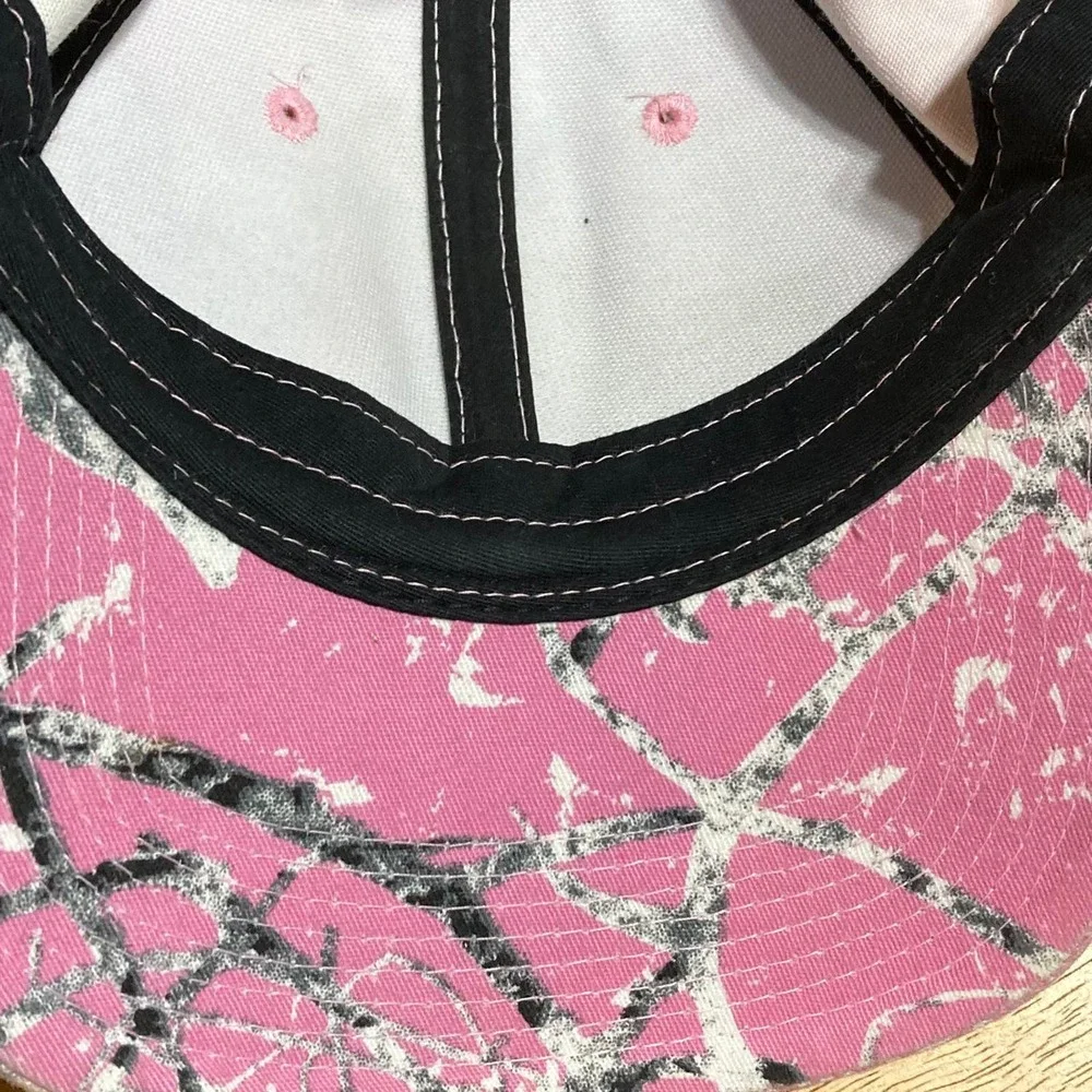Camouflage‎ Baseball Hat Womens Adjustable Pink Brown Strapback Cap